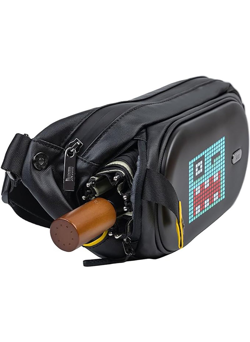 Divoom - Divoom Backpack Divoom Pixoo Slingbag - C Shoulder bag Pixel art display. - Image 1