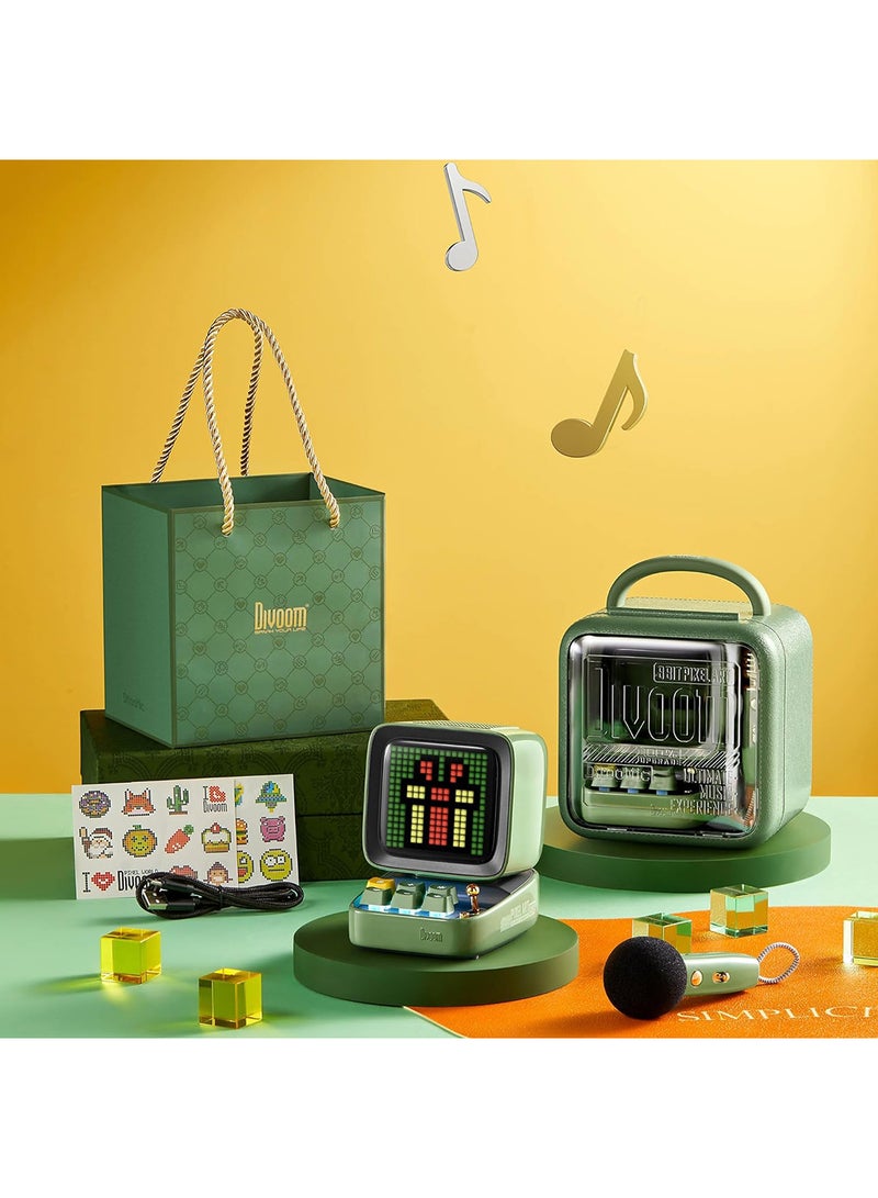 Divoom - Divoom Ditoo-Mic Retro Pixel Art Game Bluetooth Speaker Microphone Karaoke Function - Image 1