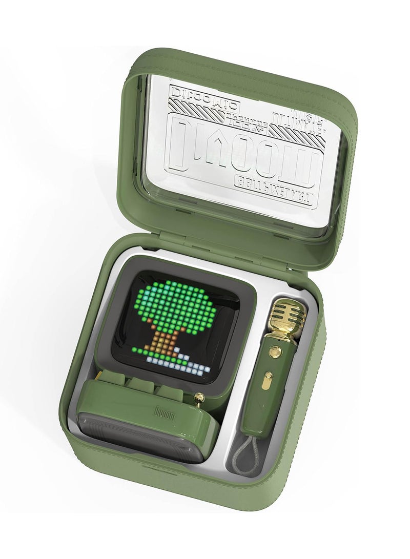 Divoom - Divoom Ditoo-Mic Retro Pixel Art Game Bluetooth Speaker Microphone Karaoke Function - Image 1