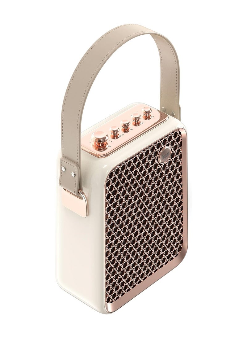 Divoom Divoom Songbird HQ Portable Bluetooth Speaker With Microphones White  - Image 5