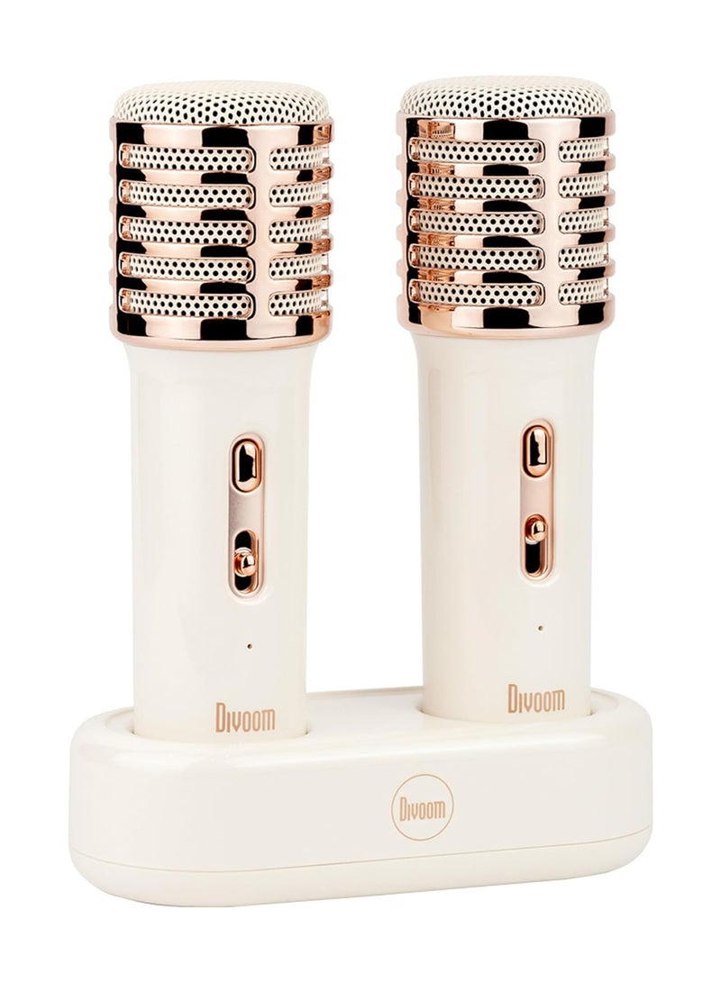 Divoom Divoom Songbird HQ Portable Bluetooth Speaker With Microphones White  - Image 1