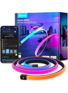 Govee Govee RGBIC LED Neon Rope Lights for Desks  - Image 1
