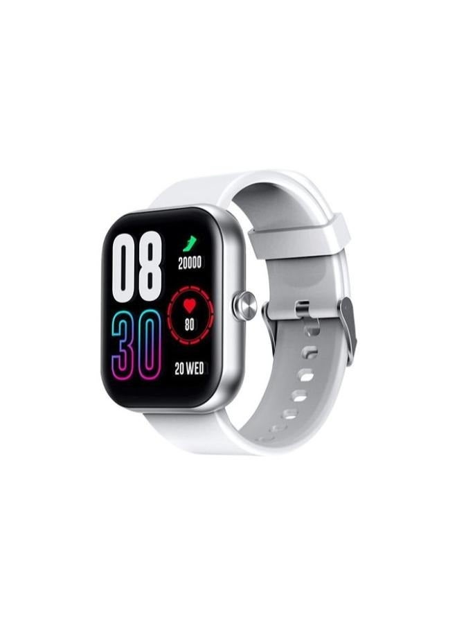 Infinix XW1 Smart Watch 1, Water Resistant, Screen Touch, 7-Day Battery, Bluetooth Call, Health Workout, Heart rate, Blood oxygen, Sleep breath Tracking, Silver - Image 1