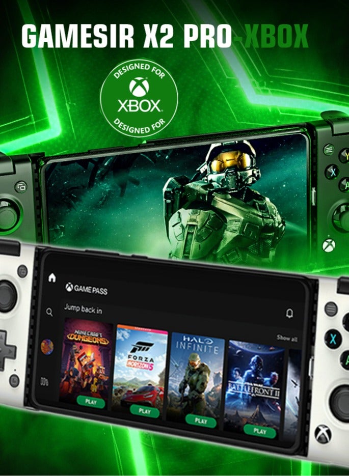 GameSir - X2 Pro Android Game Controller Support Xbox Cloud Gaming, Stadia, Mobile Controller with Detachable ABXY Buttons - Image 1