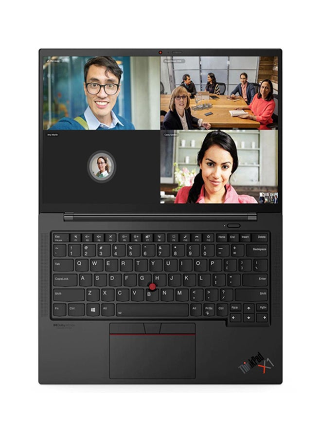 Lenovo - ThinkPad X1 Carbon Gen 9 (Upgraded Version) Laptop With 14-Inch Display, Core i7-1185G7 Processor/16GB RAM/512GB SSD/Intel Iris Xe Graphics/Windows 10 Pro English Black - Image 1