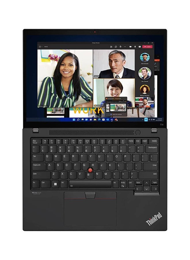 ThinkPad T14s Gen 3 Laptop With 14-Inch Display, Core i7-1260P Processor/16GB RAM/512GB SSD/Intel Iris XE Graphics/Windows 11 Pro English Black