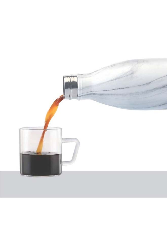 Borosil Vacuum Insulated Copper Coated Inner Bolt Marble Water Bottle, Sports Bottle, Yoga Bottle, Outdoor, Portableleak Proof, Reusable Water Bottle , 500 Ml, Bt0500Mr207 - Image 3