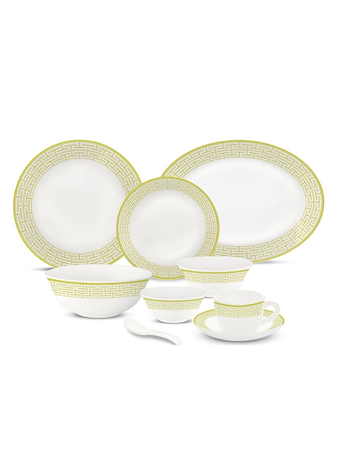BOROSIL Larah Plano Opal 50 Pc Dinner Set Zahara Beige  - Image 1