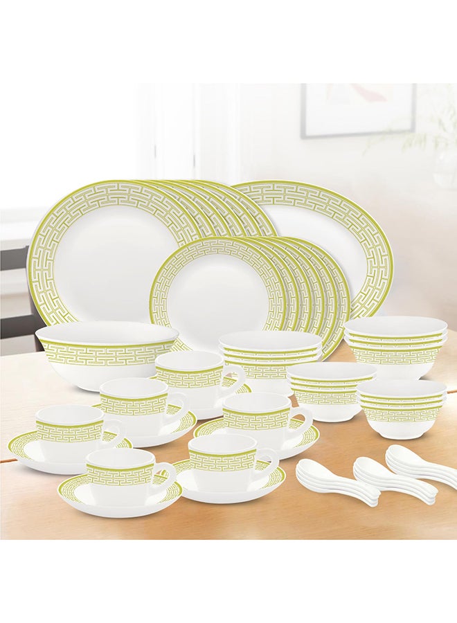 BOROSIL Larah Plano Opal 50 Pc Dinner Set Zahara Beige  - Image 4
