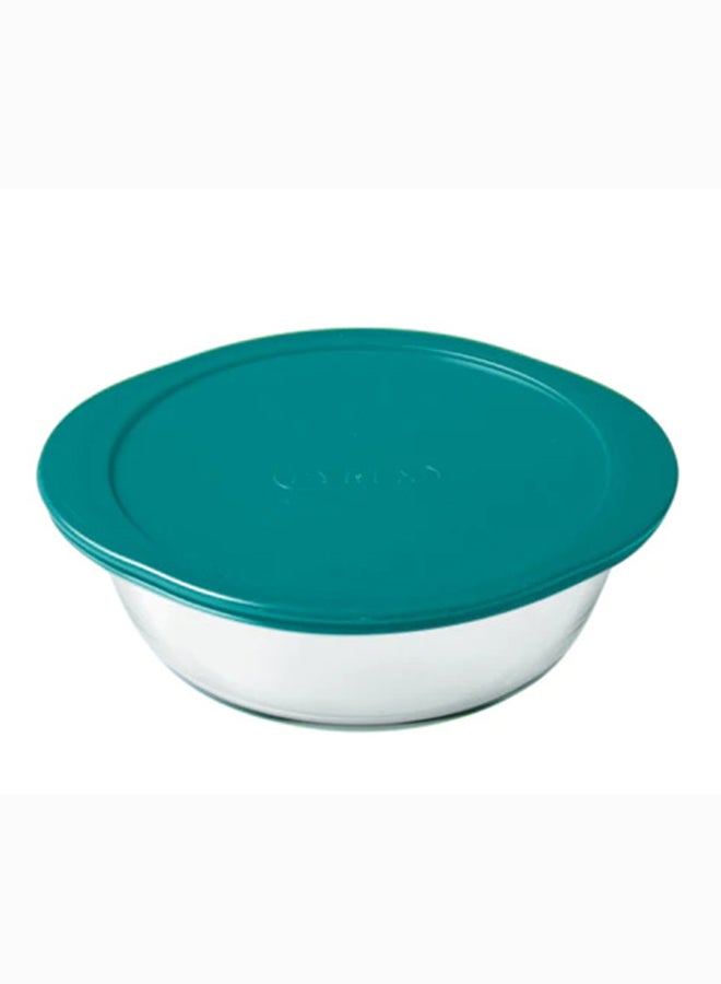 Pyrex Cook&Store Round With Lid 1L Transparent 20 x 18 x 7cm - Image 1