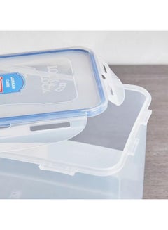 LOCK & LOCK Rectangular Plastic Container 38 X 25 Cm 232B000-N Clear 38 X 25 Cmcm  - Image 3