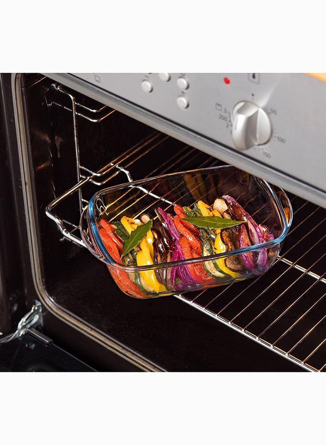 Pyrex Cook&Store Square With Lid 2.2L Transparent 25 x 22 x 7 cmcm