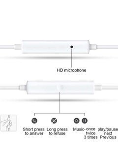 In-Ear Wired Earphone With Built-In Microphone 3.5Mm Compatible With Oppo White - pnsku/N70062912V/45/_/1713328324/8bf7f425-6ae5-4861-94e2-f5fefc53ad11