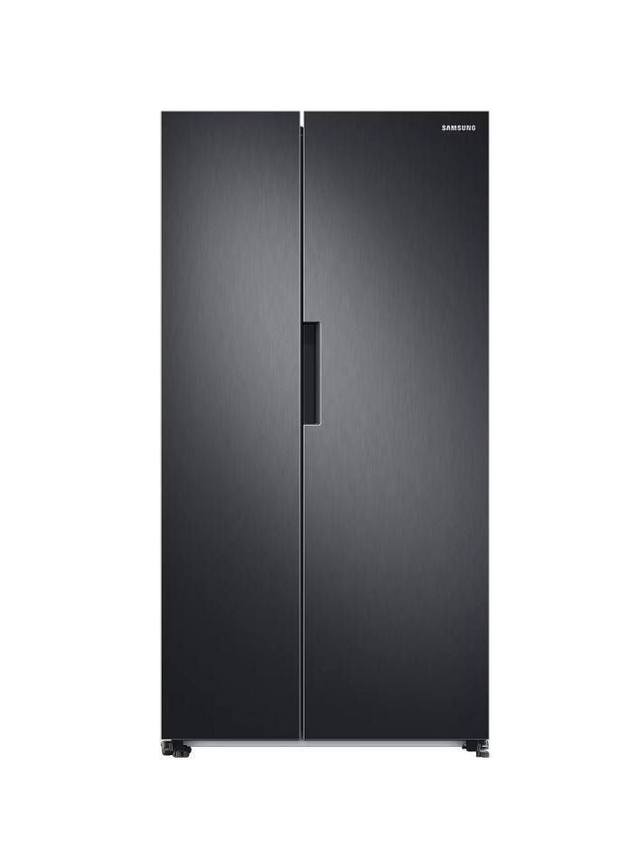 Samsung - Inverter No Frost Refrigerator, 632‎ Liters, RS66A8100B1-MR Black - Image 1