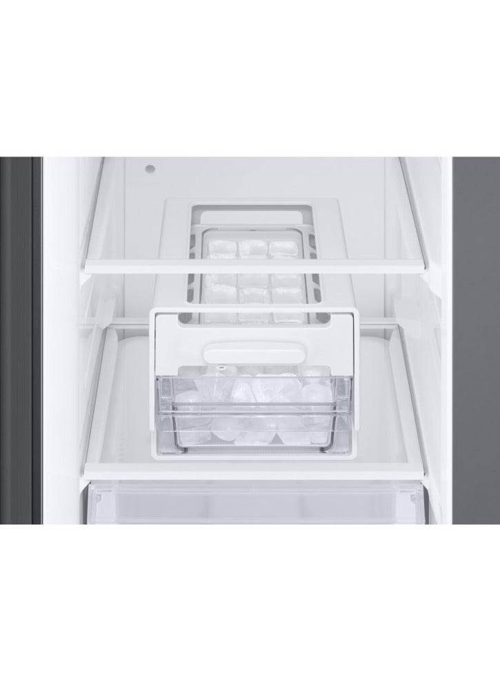 Samsung - Inverter No Frost Refrigerator, 632‎ Liters, RS66A8100B1-MR Black - Image 1