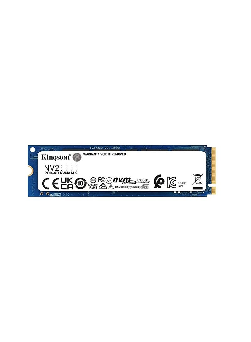 Kingston NV2 2TB M.2 2280 NVMe Internal SSD | PCIe 4.0 Gen 4x4 | Up to 3500 MB/s | SNV2S/2000G 2 TB  - Image 1