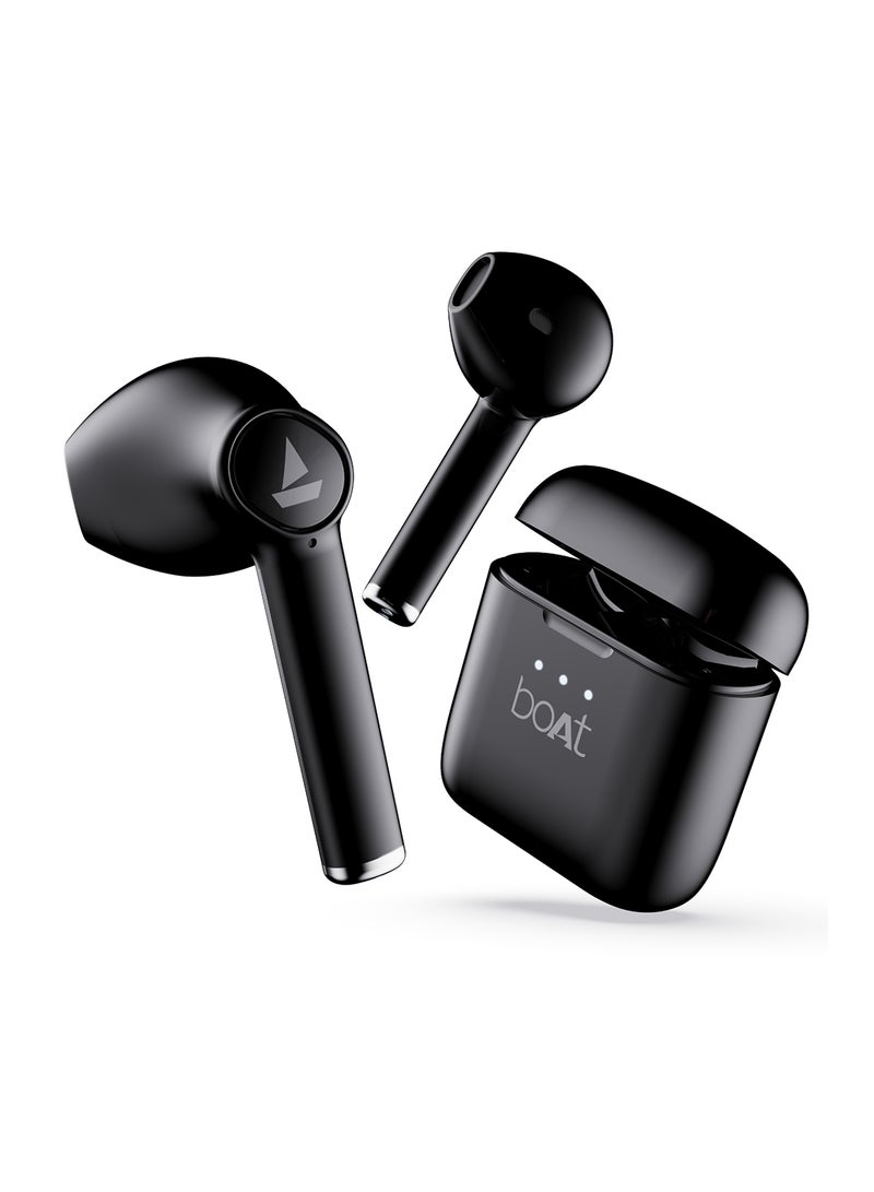 boAt - Airdopes 131 With Upto 60 Hours And ASAP Charge Bluetooth Headset Active Black - Image 1