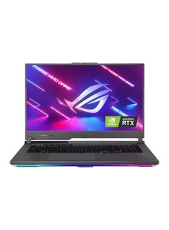 ROG Strix G17 G713PI-9321G Gaming Laptop With 17.3-Inch Display, AMD Ryzen 9-7845HX Processor/32GB RAM/1TB SSD/8GB NVIDIA GeForce RTX 4070 Graphics Card/Windows 11 English/Arabic Eclipse Gray (Upgraded Version)
