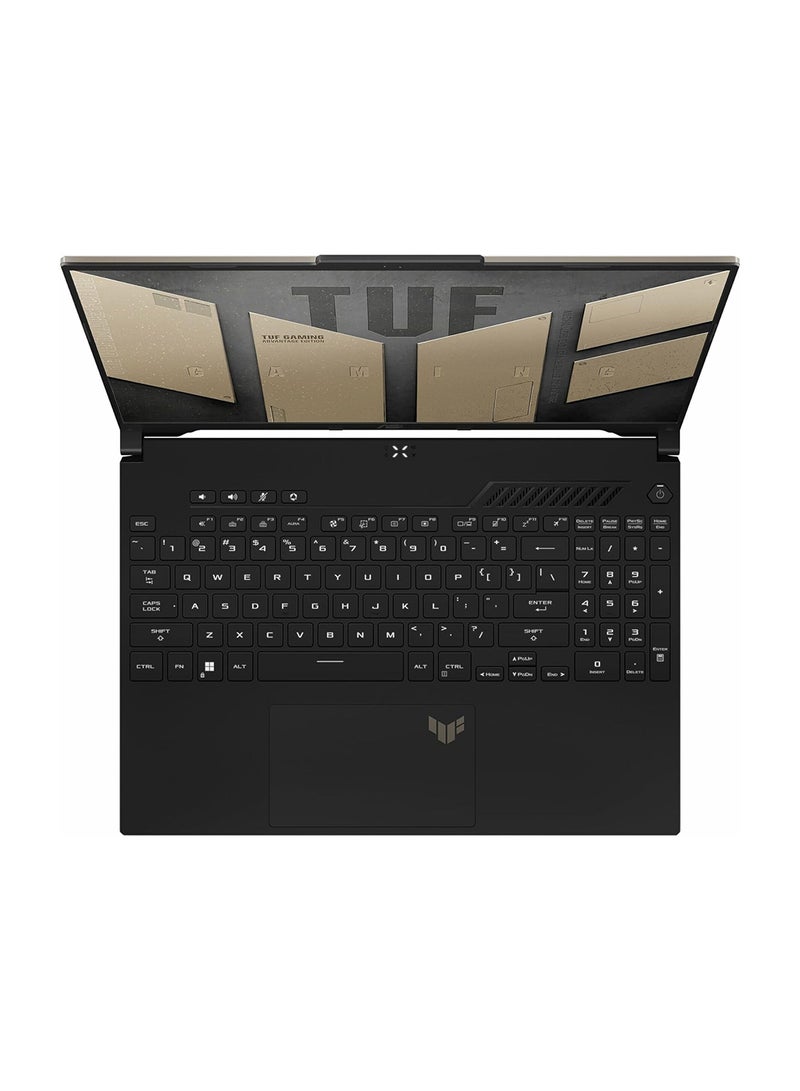 ASUS - TUF A16 Advantage Edition Laptop With 16-Inch 165Hz Display, AMD Ryzen 7-7435HS Processor/16GB RAM/512GB SSD/8GB AMD Radeon RX 7600S Graphics/Windows 11 Home/ Single Light keyboard  Sandstorm English/Arabic Sandstorm - Image 1