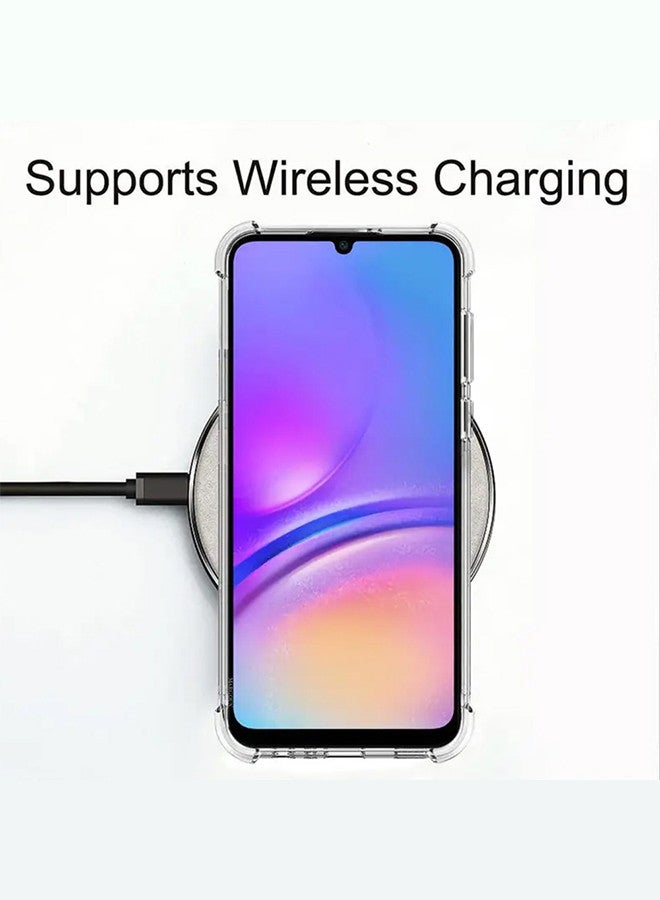 MARGOUN Samsung Galaxy A05 Gorilla Case Shock-Absorption Flexible Clear TPU Rubber Protective Cell Phone Cover Slim Fit Transparent Protective Case Cover Clear - Image 2