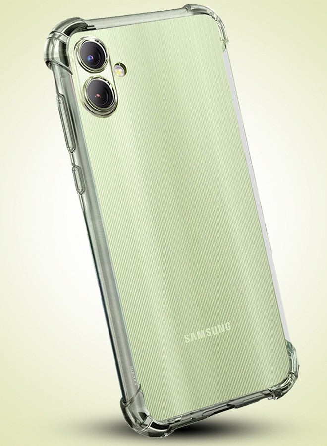 MARGOUN Samsung Galaxy A05 Gorilla Case Shock-Absorption Flexible Clear TPU Rubber Protective Cell Phone Cover Slim Fit Transparent Protective Case Cover Clear - Image 5