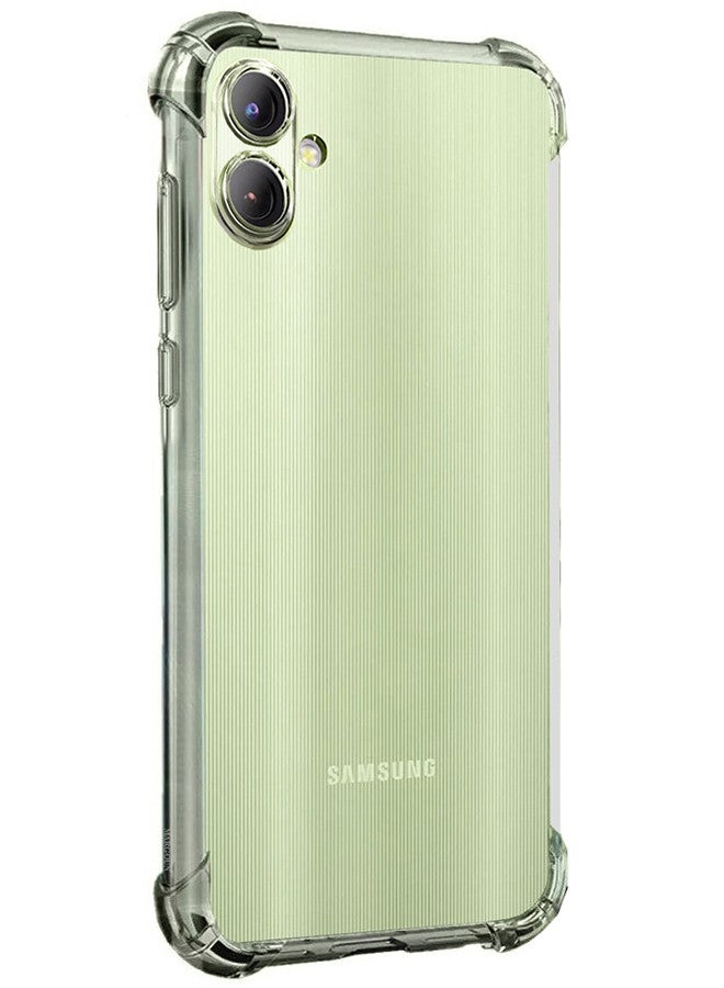 MARGOUN Samsung Galaxy A05 Gorilla Case Shock-Absorption Flexible Clear TPU Rubber Protective Cell Phone Cover Slim Fit Transparent Protective Case Cover Clear - Image 4