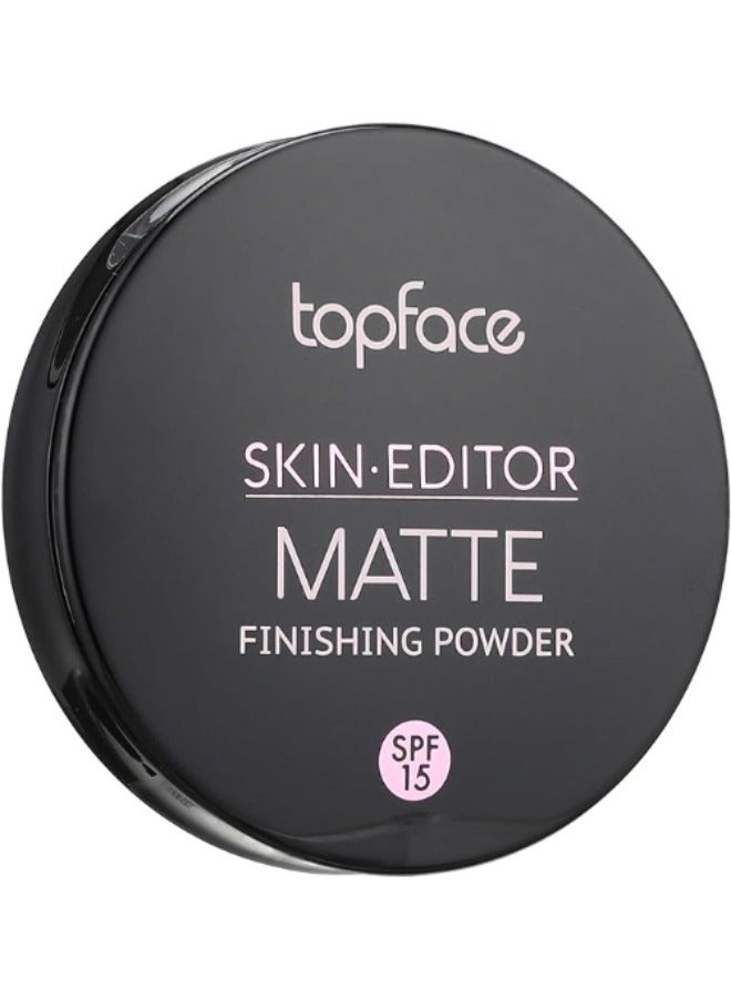 topface Skin Editor Matte Compact Powder SPF 15 - 011 - Image 3