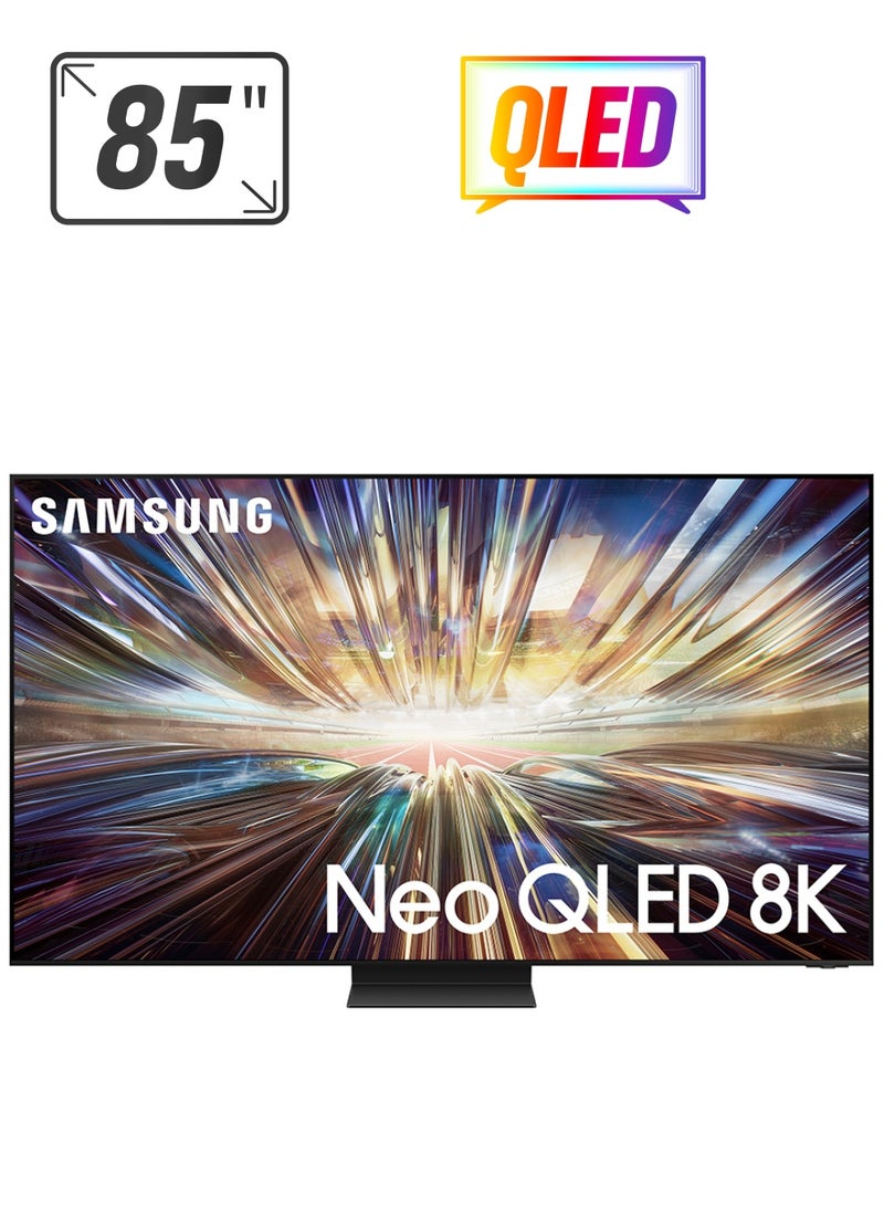 Samsung - Smart TV, Big TV, Neo QLED 8K, QN800D, 85 Inch, 2024, NQ8 AI Gen2 Processor, 8K AI Upscaling, Quantum Matrix Technology Pro, Tizen OS QA85QN800DUXZN Graphite Black - Image 1