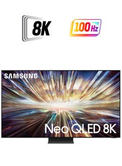Smart TV, Big TV, Neo QLED 8K, QN800D, 85 Inch, 2024, NQ8 AI Gen2 Processor, 8K AI Upscaling, Quantum Matrix Technology Pro, Tizen OS QA85QN800DUXZN Graphite Black