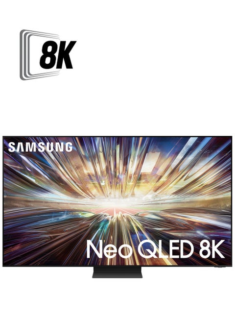Smart TV, Big TV, Neo QLED 8K, QN800D, 85 Inch, 2024, NQ8 AI Gen2 Processor, 8K AI Upscaling, Quantum Matrix Technology Pro, Tizen OS QA85QN800DUXZN Graphite Black