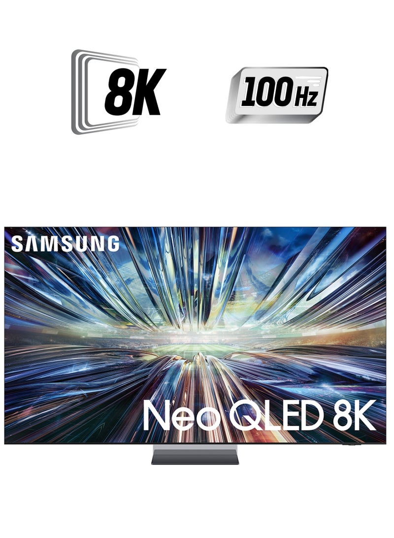 Samsung Smart TV, Neo QLED 8K, QN900D, 65 Inch, 2024, NQ8 AI Gen3 Processor, 8K AI Upscaling Pro, Infinity Air Design, Tizen OS QA65QN900DUXZN Graphite Black  - Image 1