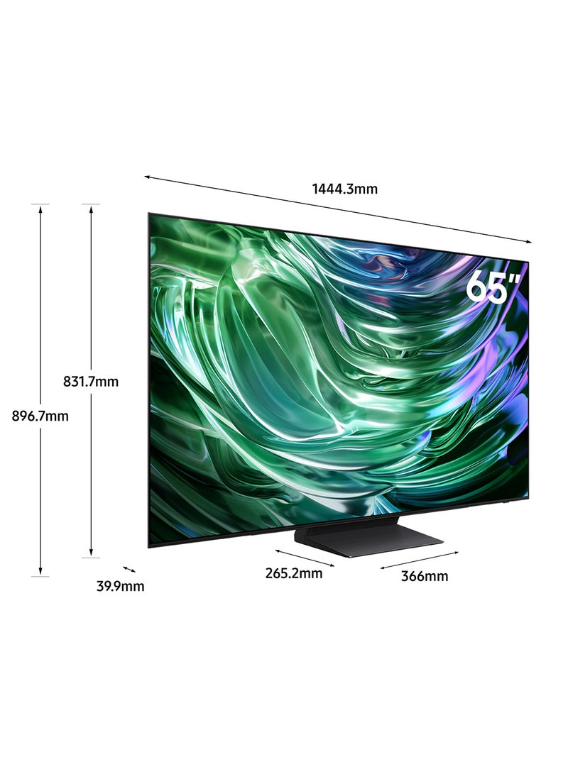 Samsung Smart TV, OLED, S90D, 65 Inch, 2024, NQ4 AI Gen2 Processor, OLED HDR+, Tizen OS QA65S90DAUXZN Graphite Black - Image 3
