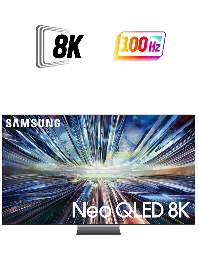 Samsung - Smart TV, Big TV, Neo QLED 8K, QN900D, 85 Inch, 2024, NQ8 AI Gen3 Processor, 8K AI Upscaling Pro, Infinity Air Design, Tizen OS QA85QN900DUXZN Graphite Black - Image 1