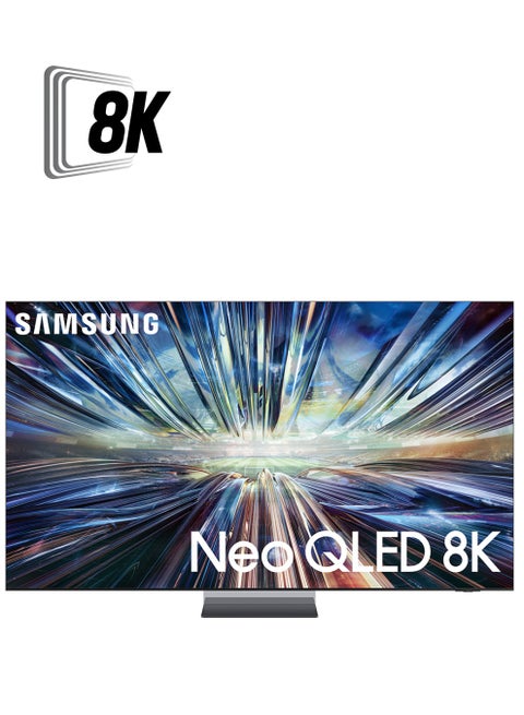 Smart TV, Big TV, Neo QLED 8K, QN900D, 85 Inch, 2024, NQ8 AI Gen3 Processor, 8K AI Upscaling Pro, Infinity Air Design, Tizen OS QA85QN900DUXZN Graphite Black