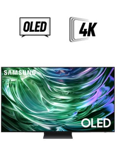 Samsung Smart TV, OLED, S90D, 55 Inch, 2024, NQ4 AI Gen2 Processor, OLED HDR+, Tizen OS QA55S90DAUXZN Graphite Black  - Image 1