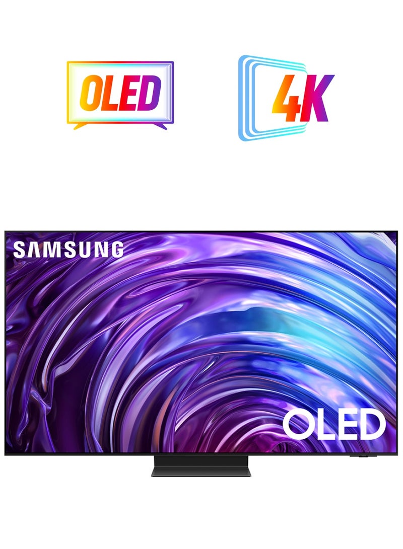 Samsung Smart TV, OLED, S95D, 65 Inch, 2024, NQ4 AI Gen2 Processor, OLED Glare free, OLED HDR Pro, Tizen OS QA65S95DAUXZN Graphite Black  - Image 1