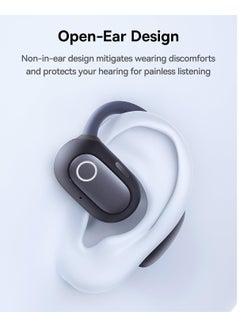 Baseus Open Ear Headphones With Directional Acoustics, Punchy Bass, Stable Fit, Ultra-Light Weight, IPX4 Waterproof, ENC Mics, Bluetooth 5.3 Wireless Earbuds For Running, Workout, Gym (Eli Sport 1) Black  - Image 2
