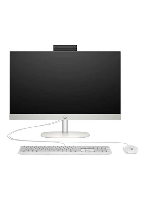 All-In-One 24-Cr0001l PC, Intel Core I7 1355U 13th Gen, 16 GB DDR4, Intel Iris X Graphics, 512 GB PCIe NVMe, 99% SRGB,1 HDMI-Out 1.4, Dual 2 W Speakers, Shell  | 9A1A0PA English Shell English Shell White