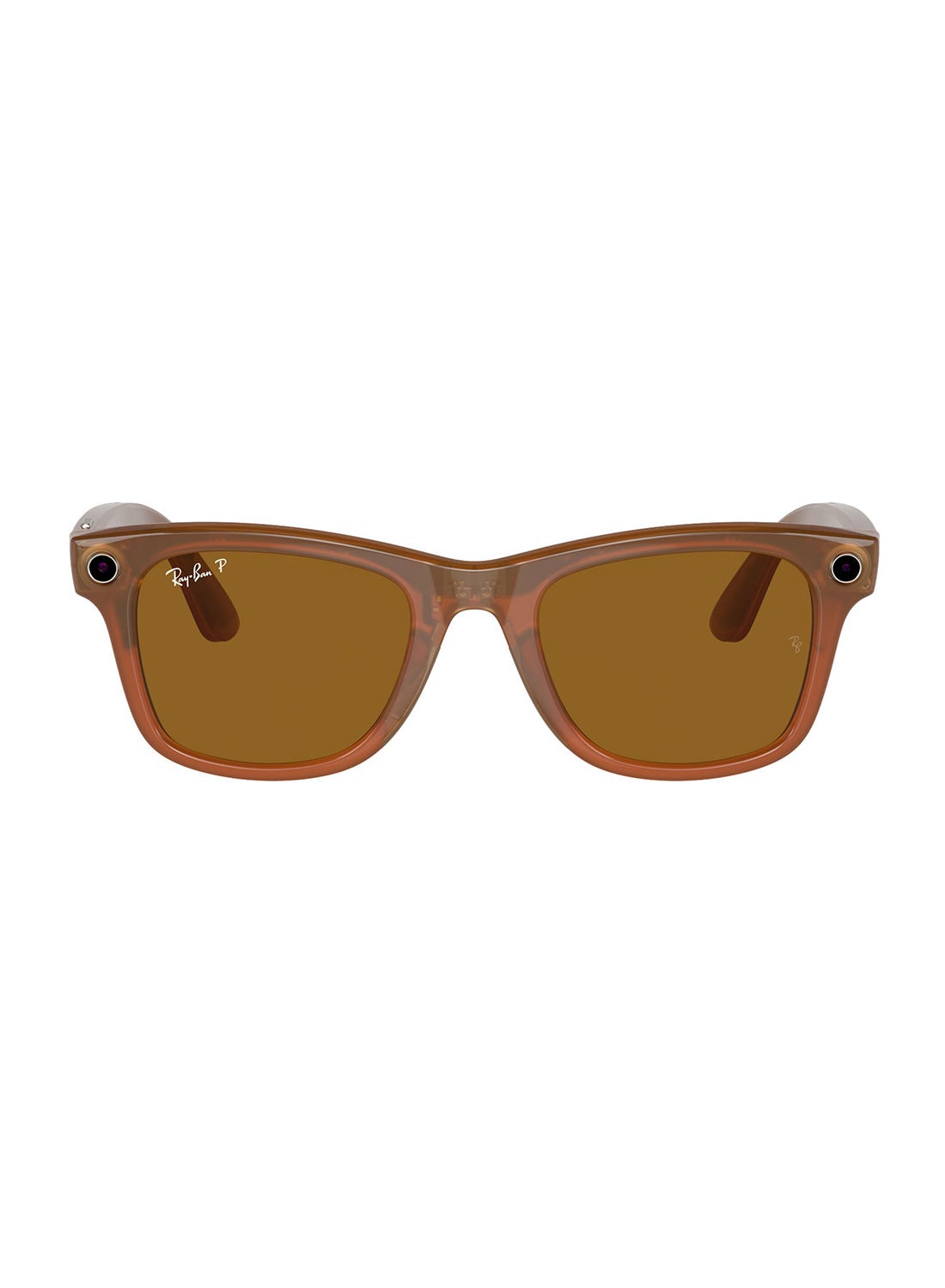 Meta Ray-Ban Meta Wayfarer RW4008 670683 53 Shiny Caramel Polar