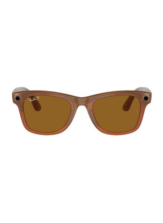 Ray-Ban Meta Wayfarer RW4008 670683 53 - Shiny Caramel Polar Brown - pnsku/N70063193V/45/_/1713442628/0eb6e224-78ba-4379-8c8e-7d8d67c711df
