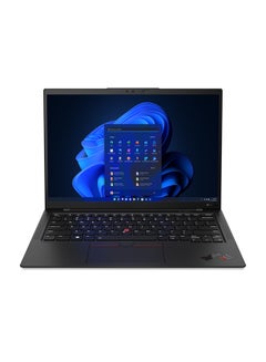 Lenovo ThinkPad X1 Carbon Gen11 Laptop With 14-Inch Display, Core i7-1355U Processor/16GB RAM/512GB SSD/Intel lris Xe Graphics/Windows 11 Pro English/Arabic Black  - Image 1