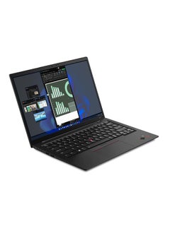 Lenovo ThinkPad X1 Carbon Gen11 Laptop With 14-Inch Display, Core i7-1355U Processor/16GB RAM/512GB SSD/Intel lris Xe Graphics/Windows 11 Pro English/Arabic Black  - Image 2