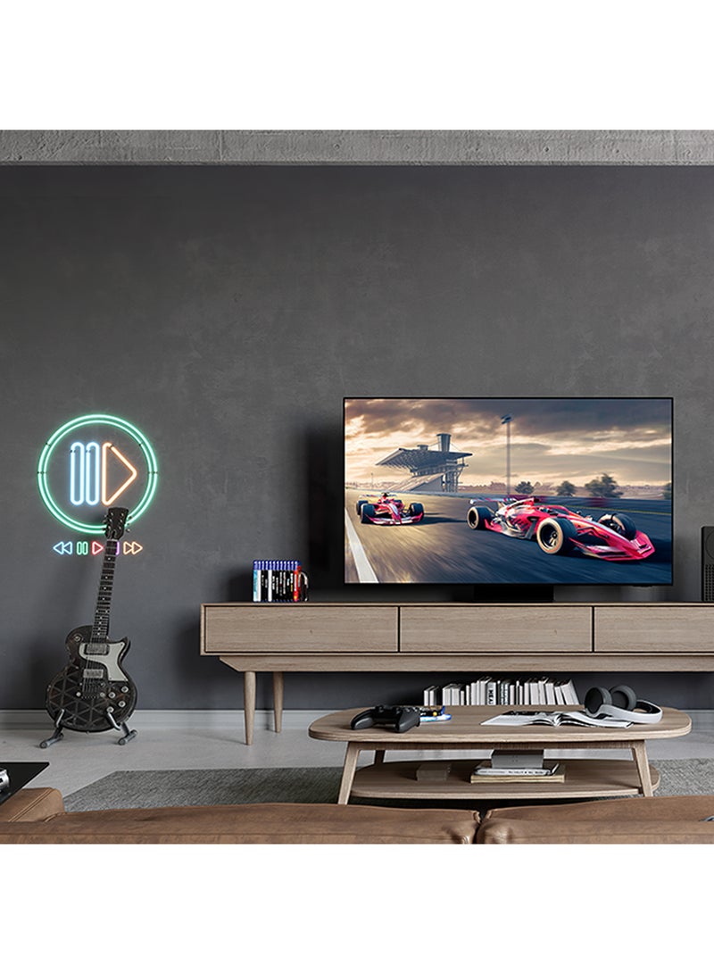 Smart TV, Big TV, OLED, S95D, 77 Inch, 2024, NQ4 AI Gen2 Processor, OLED Glare free, OLED HDR Pro, Tizen OS QA77S95DAUXZN Graphite Black QA77S95DAUXZN Graphite Black - pnsku/N70063206V/45/_/1726064196/05adf353-16e4-4ec7-bad7-4916e58b509d