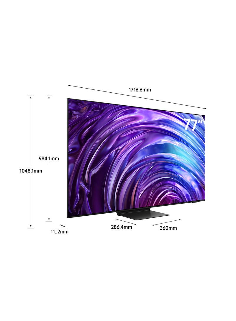 Smart TV, Big TV, OLED, S95D, 77 Inch, 2024, NQ4 AI Gen2 Processor, OLED Glare free, OLED HDR Pro, Tizen OS QA77S95DAUXZN Graphite Black QA77S95DAUXZN Graphite Black - pnsku/N70063206V/45/_/1726064196/2af55fef-2cf6-41a1-9cc8-6daac3bace30