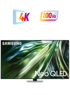 Smart TV, Big TV, Neo QLED 4K, QN90D, 75 Inch, 2024, NQ4 AI Gen2 Processor, Quantum Matrix Technology, 4K AI Upscaling, Tizen OS QA75QN90DAUXZN Carbon Silver