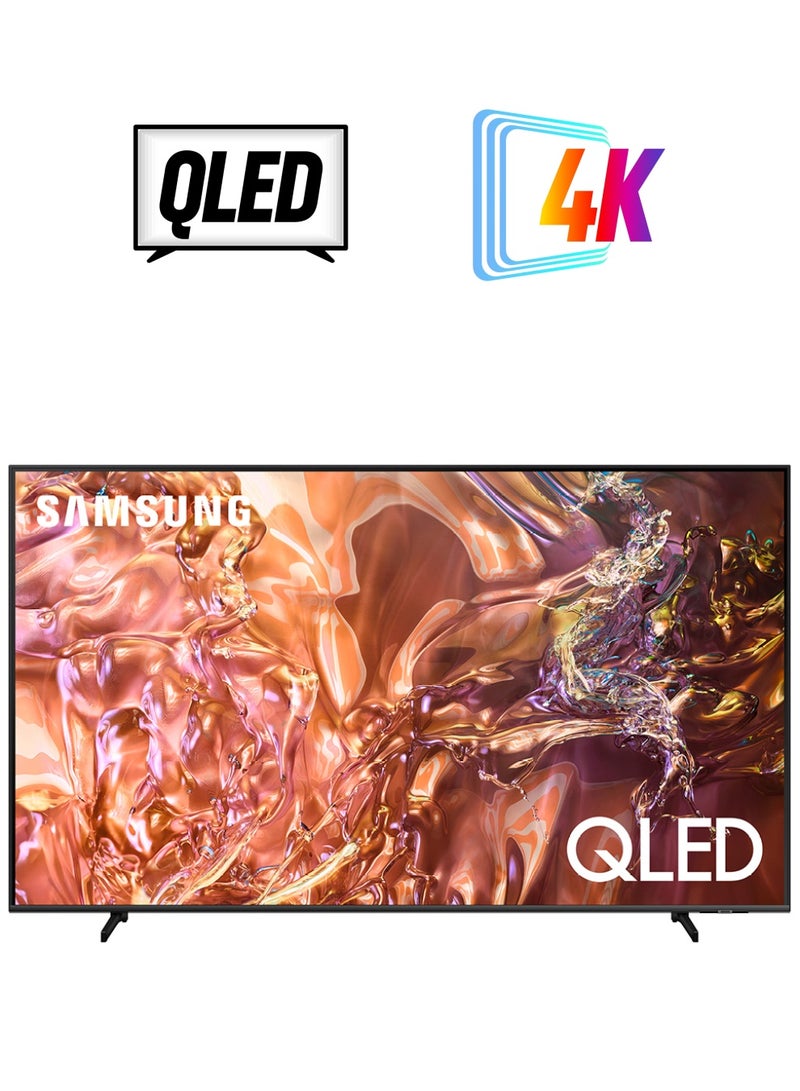 Samsung Smart TV, QLED, QE1D, 65 Inch, 2024, 100% Color Volume with Quantum Dot, 4K Upscaling, Tizen OS, Quantum HDR QA65QE1DAUXZN Black - Image 1