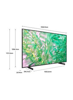 Smart TV, Big TV, Crystal UHD, DU8000, 85 Inch, 2024, Dynamic Crystal Color, 4K Upscaling, Tizen OS, AirSlim Design UA85DU8000UXZN Titan Gray UA85DU8000UXZN Titan Gray - pnsku/N70063215V/45/_/1726064196/4eb0b707-0572-4a30-abf8-efb8b596f927