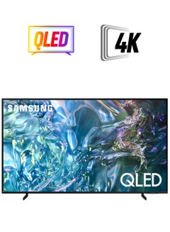 Samsung Smart TV, Big TV, QLED, Q60D, 85 Inch, 2024, 100% Color Volume with Quantum Dot, 4K Upscaling, Tizen OS, AirSlim Design QA85Q60DAUXZN Black  - Image 1