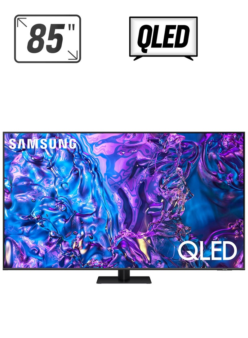 Smart TV, Big TV, QLED, Q70D, 85 Inch, 2024, 100% Color Volume with Quantum Dot, 4K AI Upscaling, Tizen OS, Motion Xcelerator 120Hz QA85Q70DAUXZN Titan Gray QA85Q70DAUXZN Titan Gray - pnsku/N70063227V/45/_/1739967143/e019a4f5-f6c4-4879-9094-15ad1f1efa7d