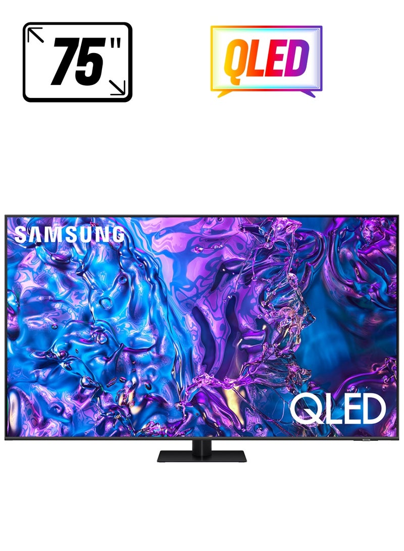 Smart TV, Big TV, QLED, Q70D, 75 Inch, 2024, 100% Color Volume with Quantum Dot, 4K AI Upscaling, Tizen OS, Motion Xcelerator 120Hz QA75Q70DAUXZN Titan Gray QA75Q70DAUXZN Titan Gray - pnsku/N70063228V/45/_/1739967033/dbba05ac-c82c-4892-a09e-65950ee28cbe